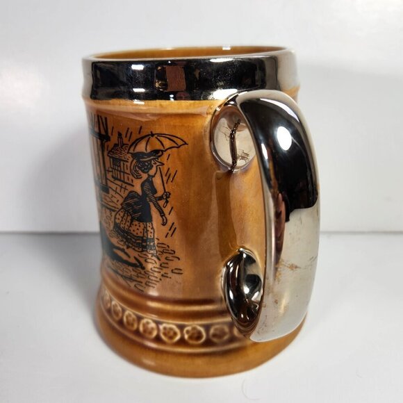 Lord Nelson Ware Beer Stein Mug Elijah Cotton Stafford England Vintage 70s - Picture 3 of 8